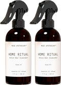 Muse Apothecary Home Ritual Active Odor Eliminator Spray - Furniture Deodorizer Spray & Bathroom Odor Eliminator for Home - Essential Oil Air Freshener - 4oz, Ocean Air