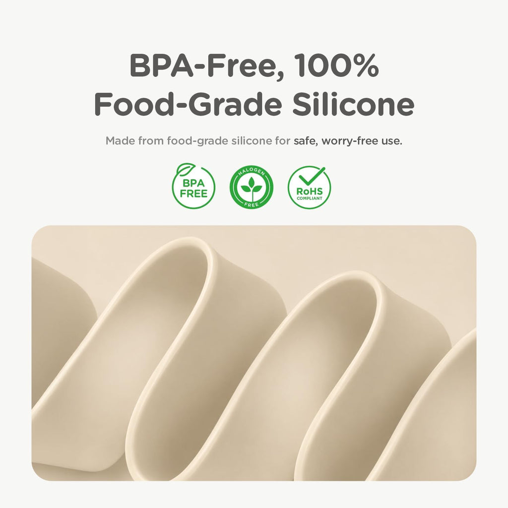 Slow Feeder Dog Bowls Made of Premium Food-Grade Silicone