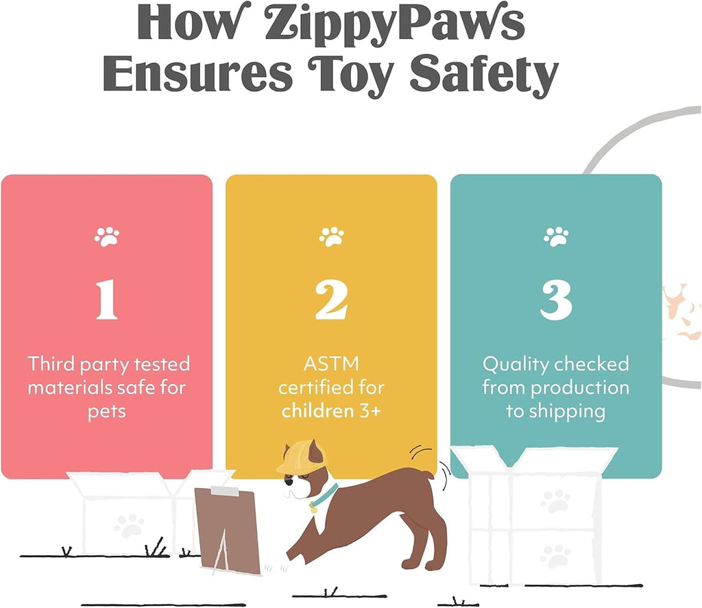 ZippyPaws Birthday Cake Dog Squeaky Toys to Keep Them Busy - Pink | Funny Food Plush for Small, Medium & Large Dogs, Cute Stuffed Puppy Toy, Pet Products, for Dogs of All Breeds, Soft & Cuddly
