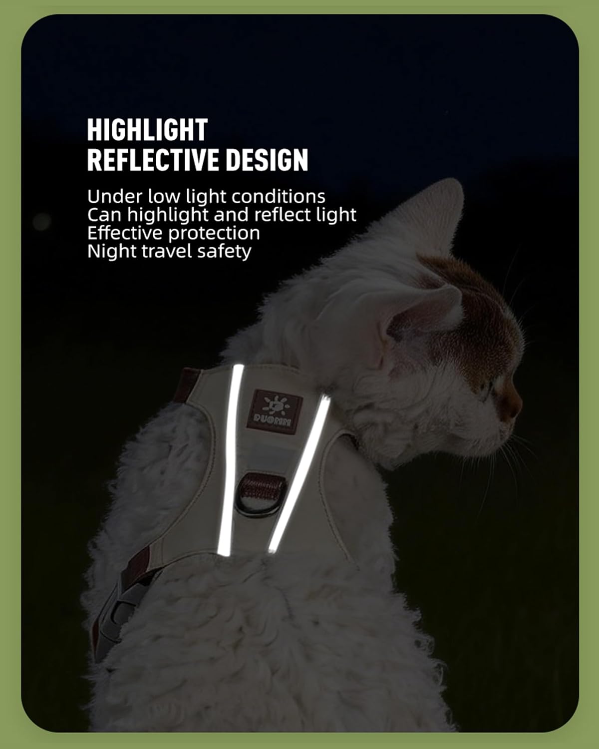Cat Harness and Leash Set with Reflective Strips, Escape Proof Adjustable Vest, Premium Taffeta Fabric Soft Lightweight, Tear Resistant, for Kitten Small Cats Outdoor Walking (Pink, XS)