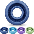 Dog Enrichment Lick Bowl, Bestalk Slow Feeder Lick Mat for Dogs, Freeze Puzzle Licking Bowl for Anxiety Relief, BPA Free Silicone, Dishwasher Safe(Dark Blue,L)