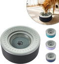Stainless Steel Dog Water Bowls, No Spill Water Bowls for Dogs, Black