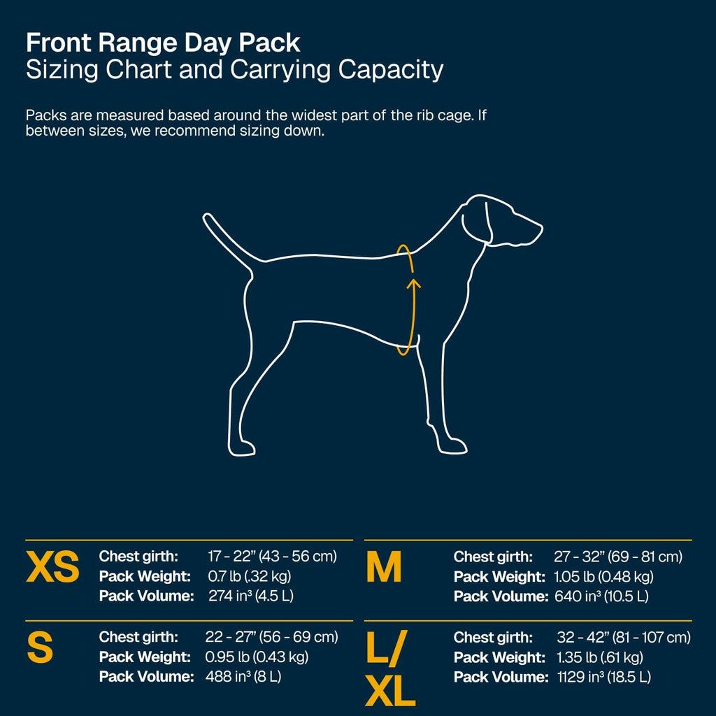 Ruffwear, Front Range Day Pack, Basalt Gray, Medium