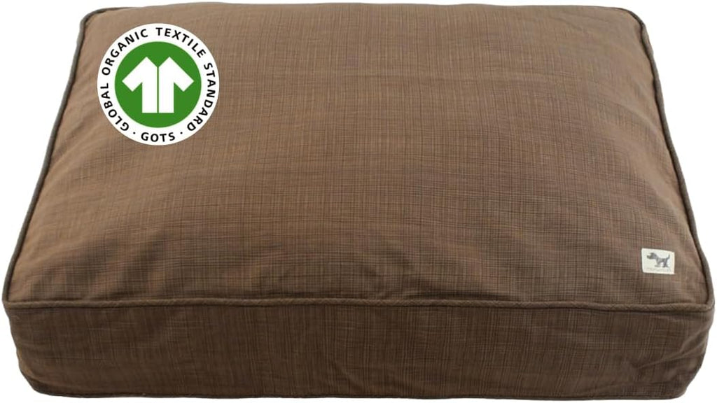 Molly Mutt Woodstock Dog Bed Duvet Cover, GOTS-Certified 100% Organic Cotton Canvas Cover for Dog, Puppy, or Cat Bed, Durable, Washable, and Free of Harmful Chemicals, Huge, 36"x45"x5"