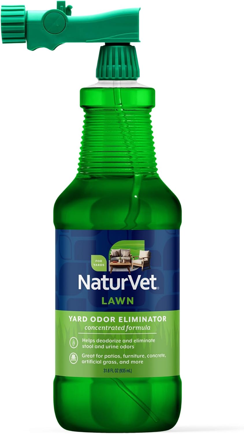 NaturVet Yard Odor Eliminator for Outdoor Dog Odors- 32 oz