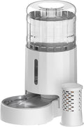 CZPET Automatic 5L Filter Dog and Cat Water Dispenser (White)