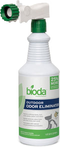 Bioda Probiotic Natural Outdoor Odor Eliminator, 32 oz Spray Bottle, Enzyme