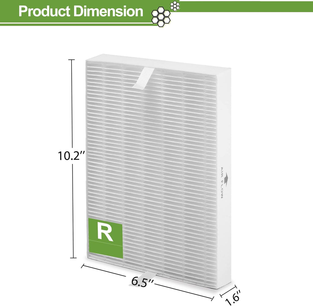 HPA300 HEPA Filter Replacement for Honeywell Air Purifier HPA300 Series
