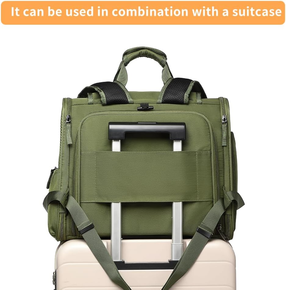 Pet Backpack Carrier for Small Dogs Medium Cats, Puppies,Breathable and Collapsible Design, Portable Travel Bag for Bearded Dragon,Rabbit Cage