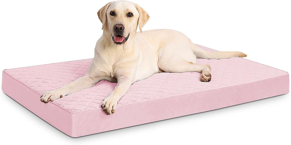 NUPIDA Orthopedic XL Dog Crate Beds Large Sized with Washable Cover, 41x27