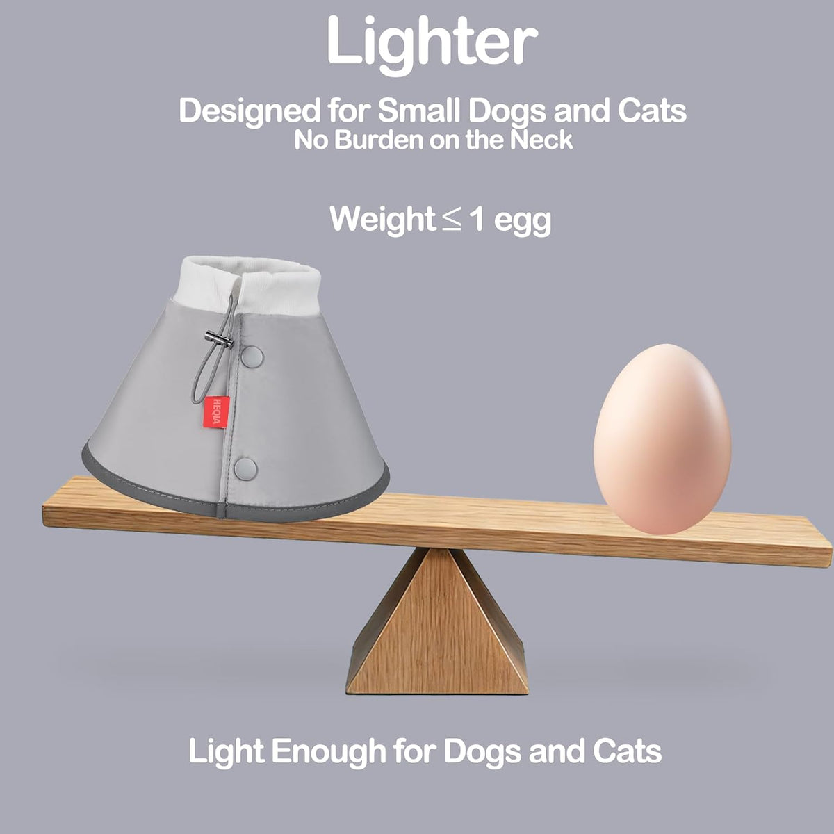 Soft Dog Cone for Small Dogs & Cats, Comfy Dogs Recovery Collar After Surgery, Adjustable E Collar Alternative to Stop Licking, Protective Pets Cones for Pup&Kitty, Comfortable Dog Cones
