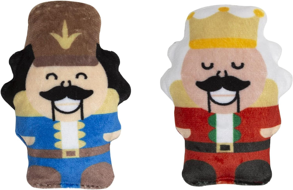 Pearhead Holiday Nutcrackers Cat Toy Set, Christmas Pet Owner Gift