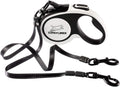 EXPAWLORER Dual Retractable Dog Leash