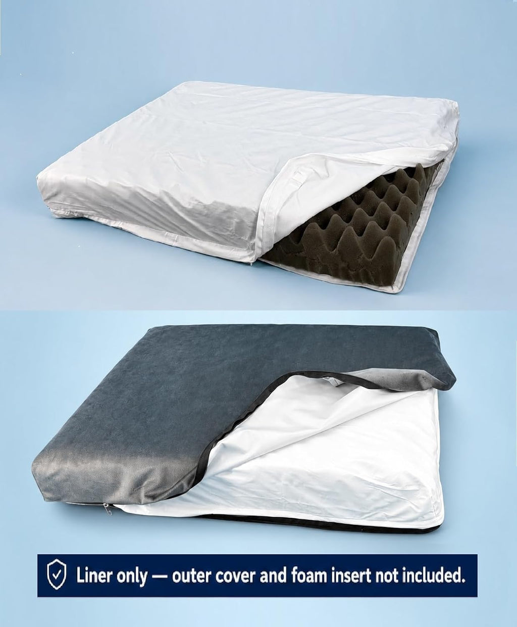 Waterproof Dog Bed Liner Replacement 30 x 20 Inch