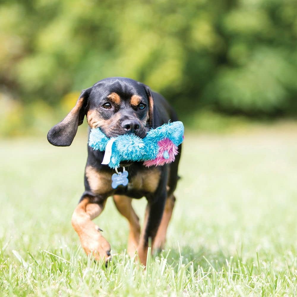 KONG Cozie Ali Alligator Plush Dog Toy, for Medium Dogs