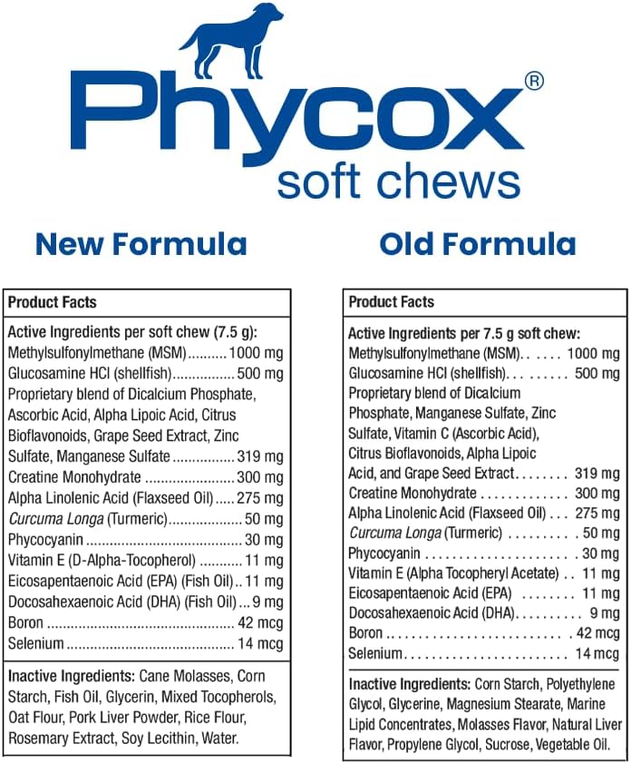 Phycox® Joint Supplement Soft Chews for Dogs, 60 Chews