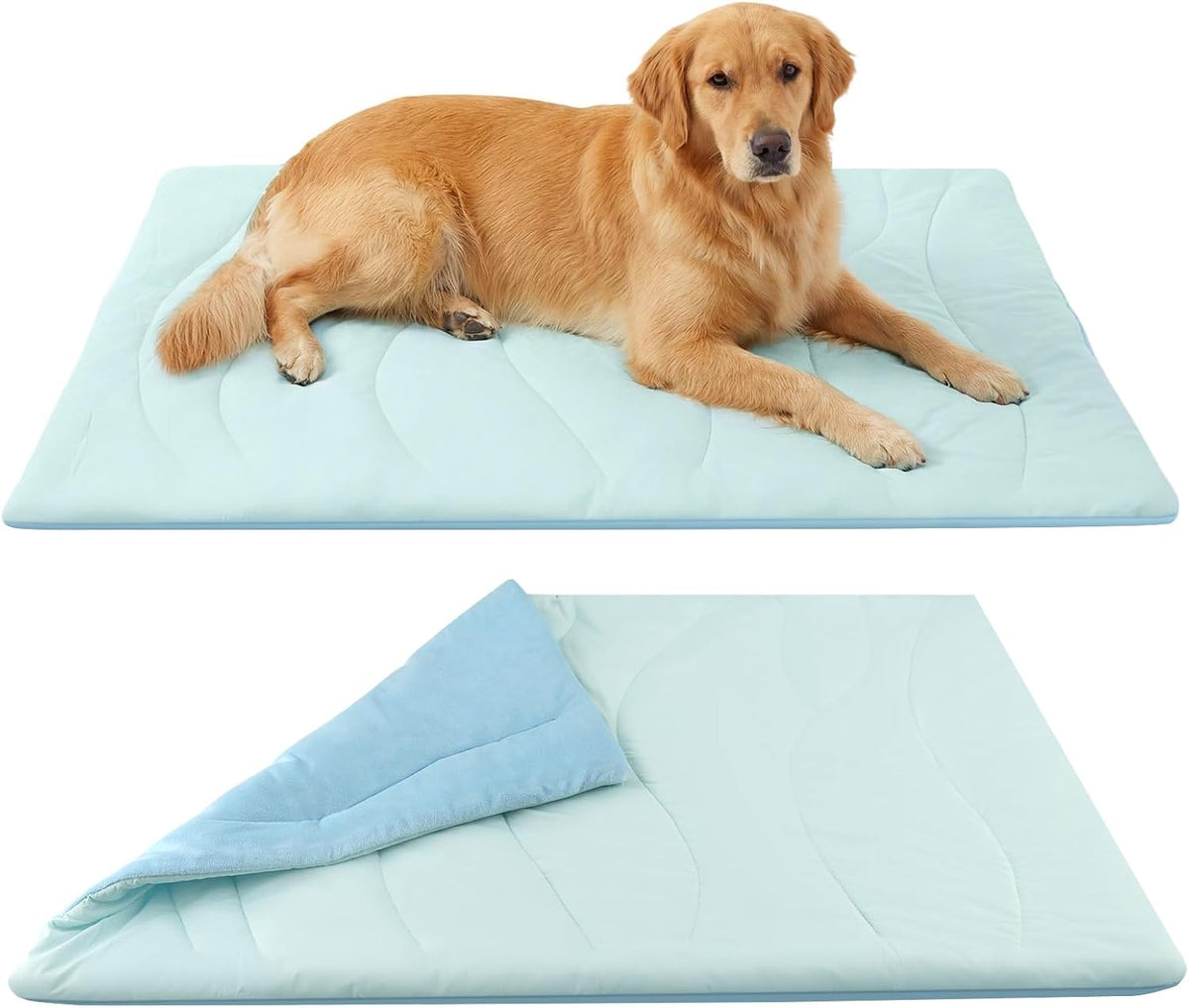 Dog Cooling Mat for Large Dogs, Double-Sided Waterproof Cooling Pad