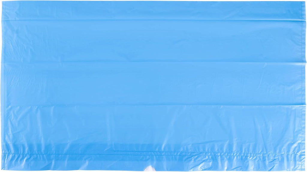 Fresh Step Drawstring Cat Litter Box Liners, Scented, 2.5 ft x 17 in, 7 Ct | Heavy-duty bags for large oval or rectangle pans, drawstring closure for easy, mess-free lift-out cleanup