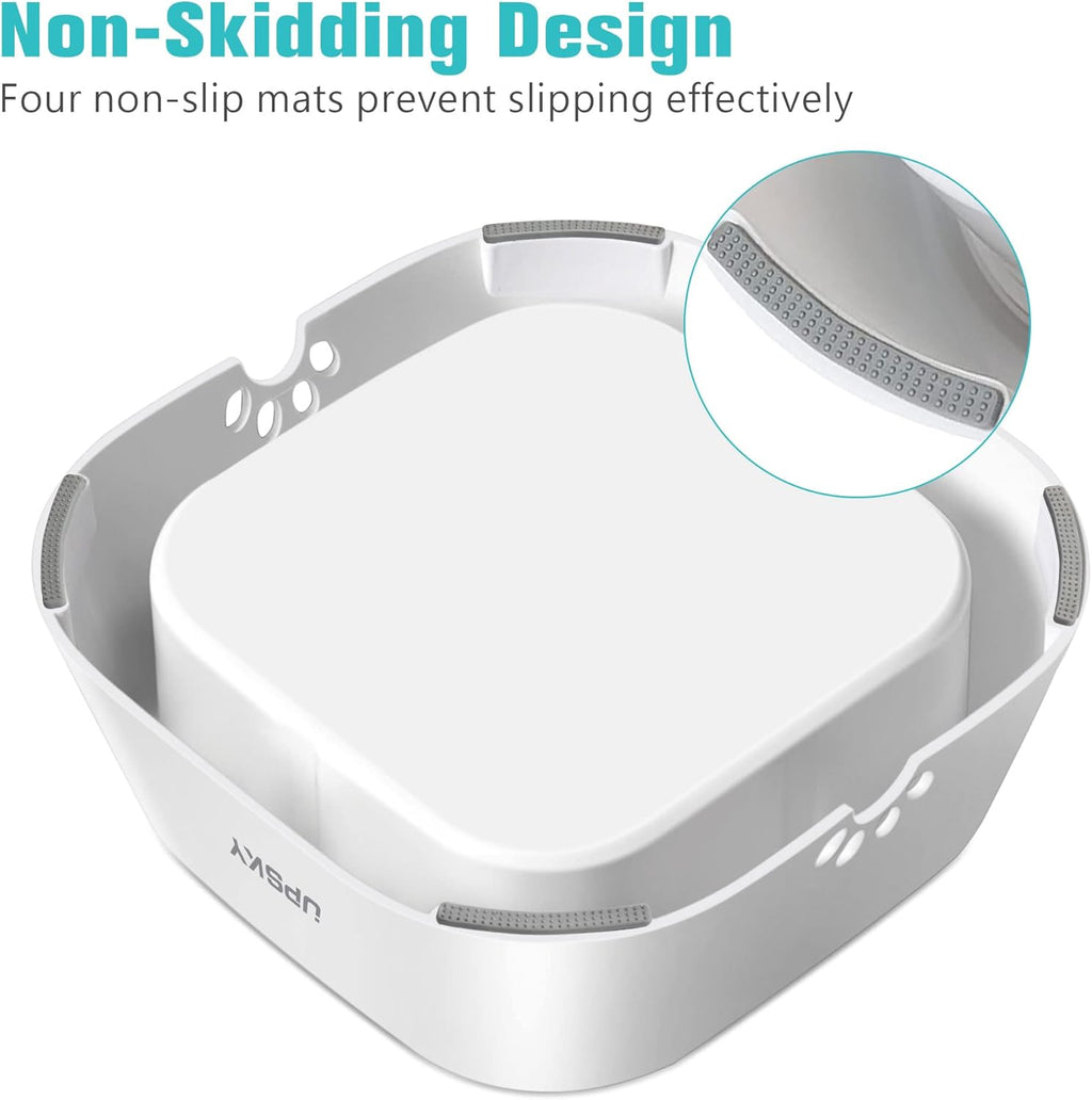 UPSKY 35oz No-Spill Pet Water Bowl, Slow Water Feeder for Dogs and Cats | Splash-Proof Bowls, Slow Drinking Pet Dish, Easy-Clean Dishwasher Safe, Portable For Travel 