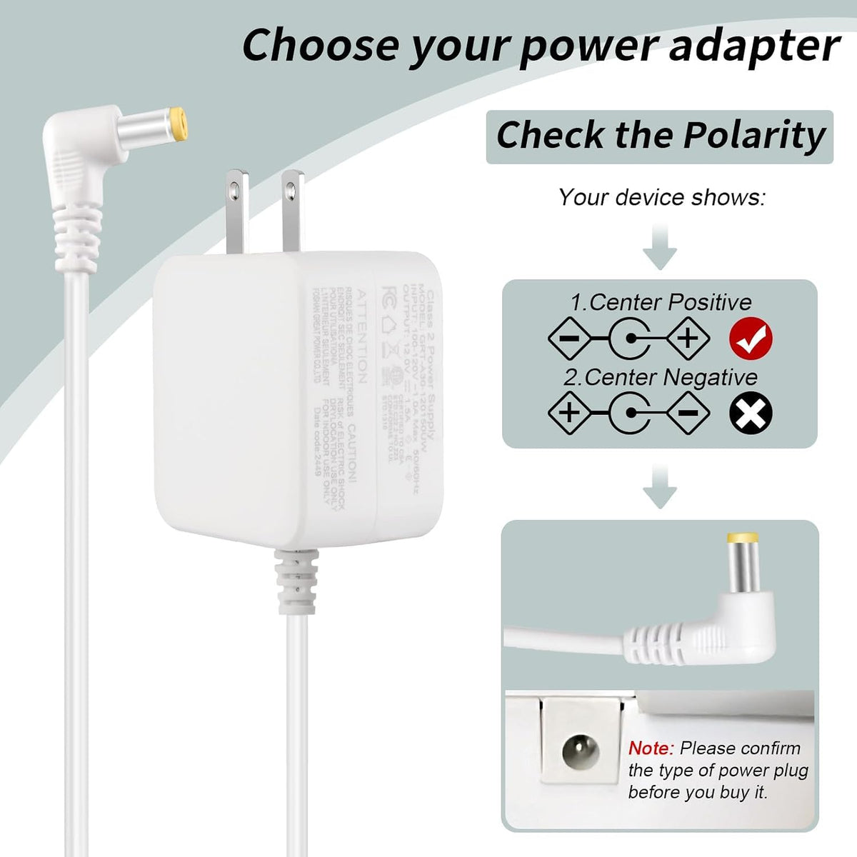 DuckSky Charger Replacement for Self Cleaning Cat Litter Box[Please Check the Product Details to Confirm Your Model]