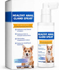 Professional Dog Anal Gland Spray - Advanced Silver Ion Formula for Scooting Relief & Odor Control - Soothes Itchy Glands & Irritation with Aloe - Safe & Effective Pet Butt Care