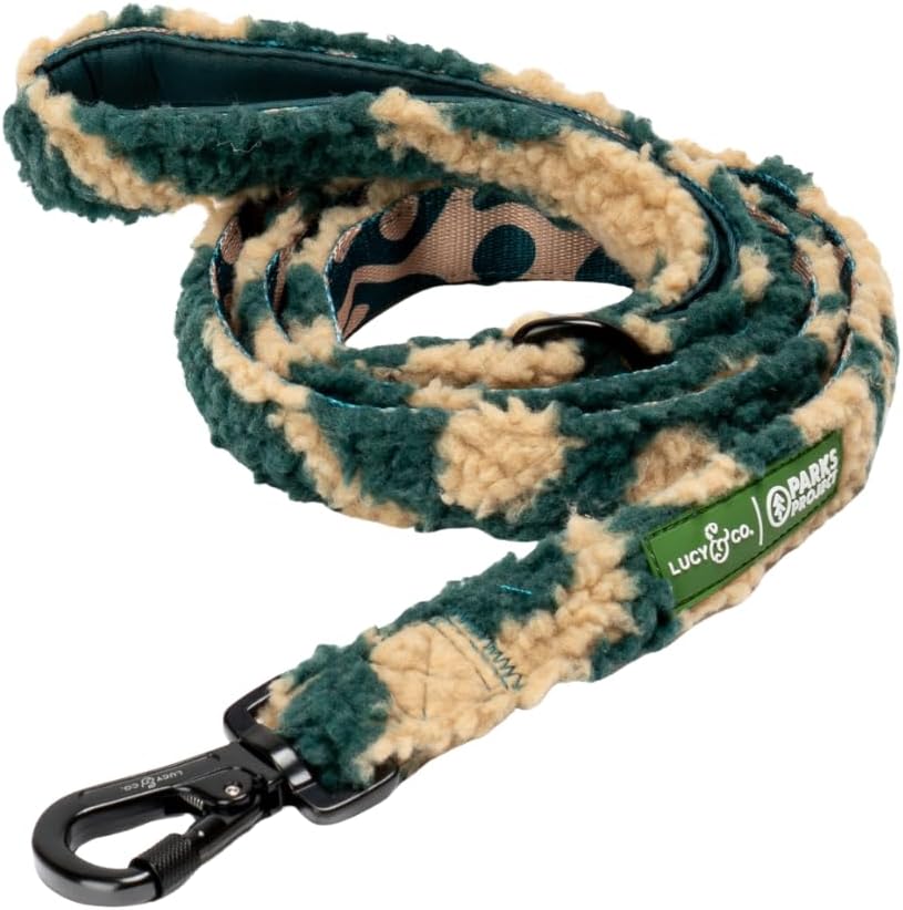 Lucy & Co. x Parks Project Geyser Fleece Dog Leash, S