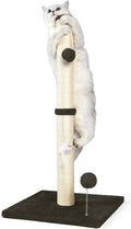 ANWA 32" Tall Sisal Cat Scratching Posts Tree for Indoor Cats Adults, Brown