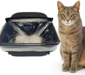 100-Pack Waste Drawer Liners for Litter-Box-Robot 4 & 3 12 Micron Extra-Thick HDPE, Custom Fit to Prevent Sensor Errors Heavy-Duty Leak-Proof, Compatible with Automatic Litter Boxes