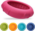 Dog Lick Bowl, Bestalk Wobbly Freeze Bowl Enrichment Feeder for Dogs, Anxiety Relief Lick Mat Puzzle Toy for Distraction, BPA Free Silicone, Dishwasher Safe(Rose,S)