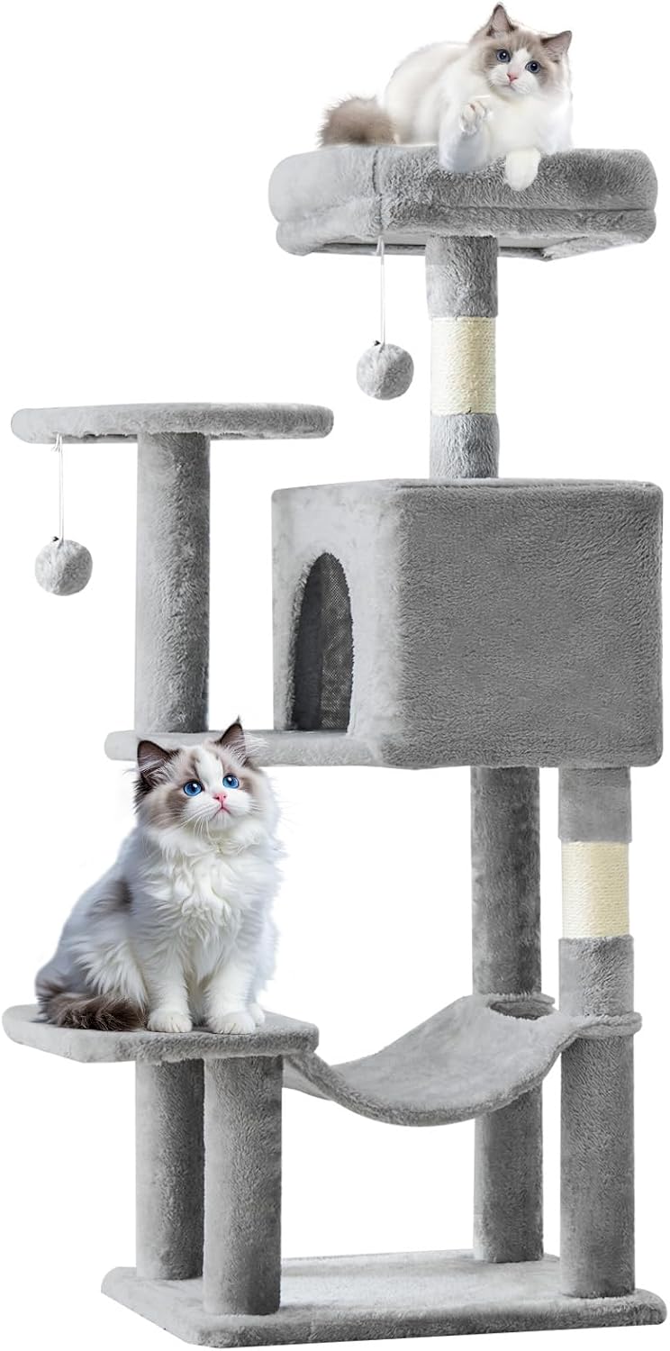 44 Inch Small Cat Tree Tower for Indoor Cats and Kittens