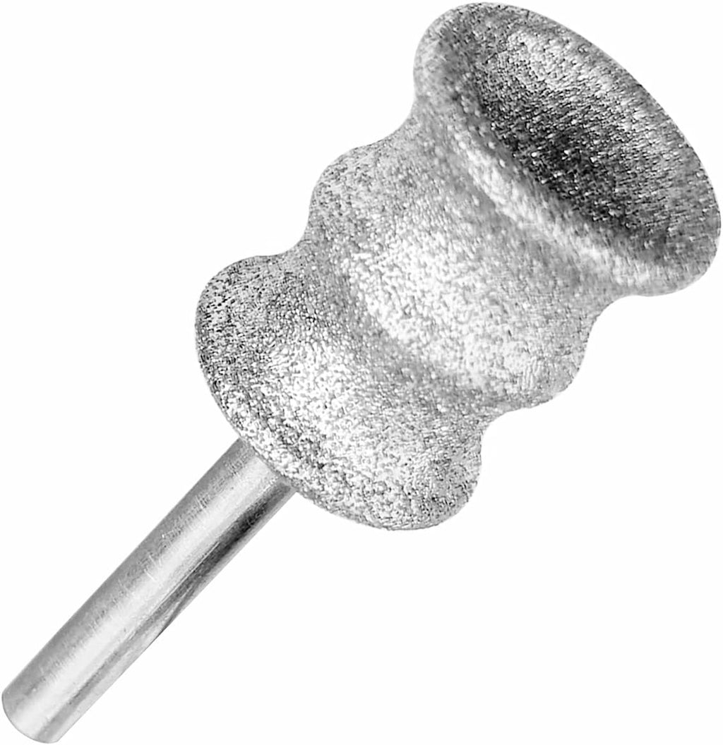 Dog Nail Grooming Tools - Dog Nail Grinder Attachment for Dremel - Diamond Rotary Nail Grinder Bits for Small Medium Dogs Cats and Animals (L)
