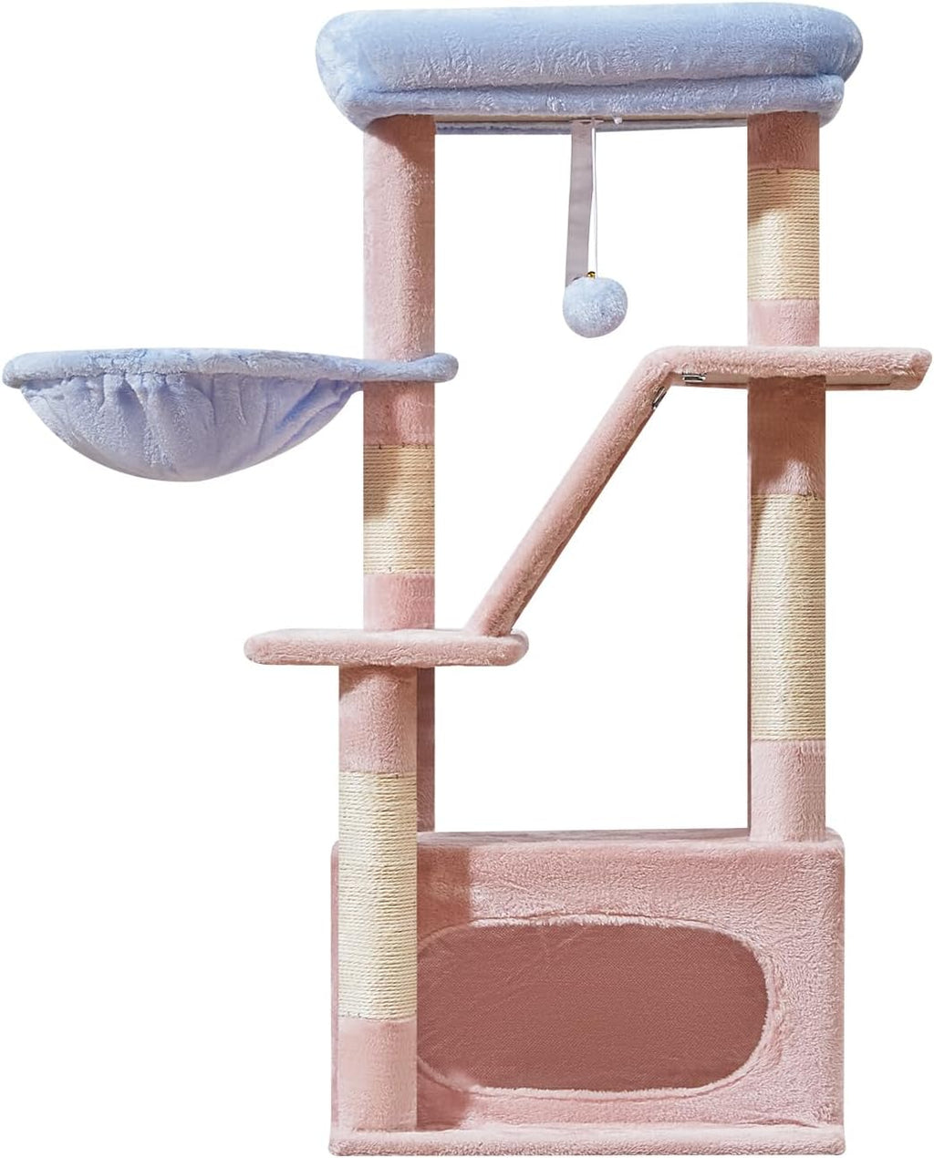 Taoqimiao Cat Tree, 38.5In Cat Tower for Indoor Cats, Suitable for Kittens