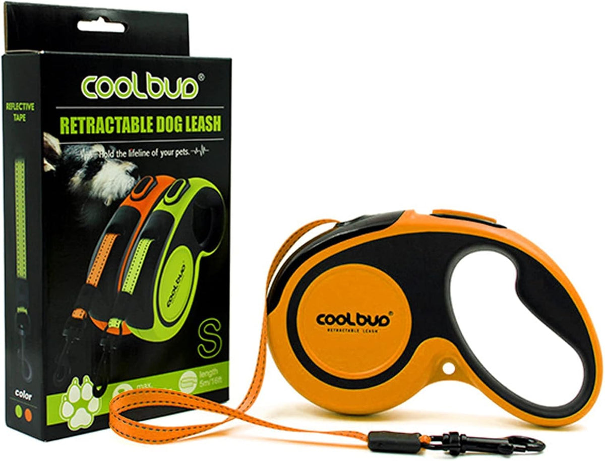Retractable Dog Leash 360°Tangle-Free 16ft Heavy Duty Pet Walking Leash
