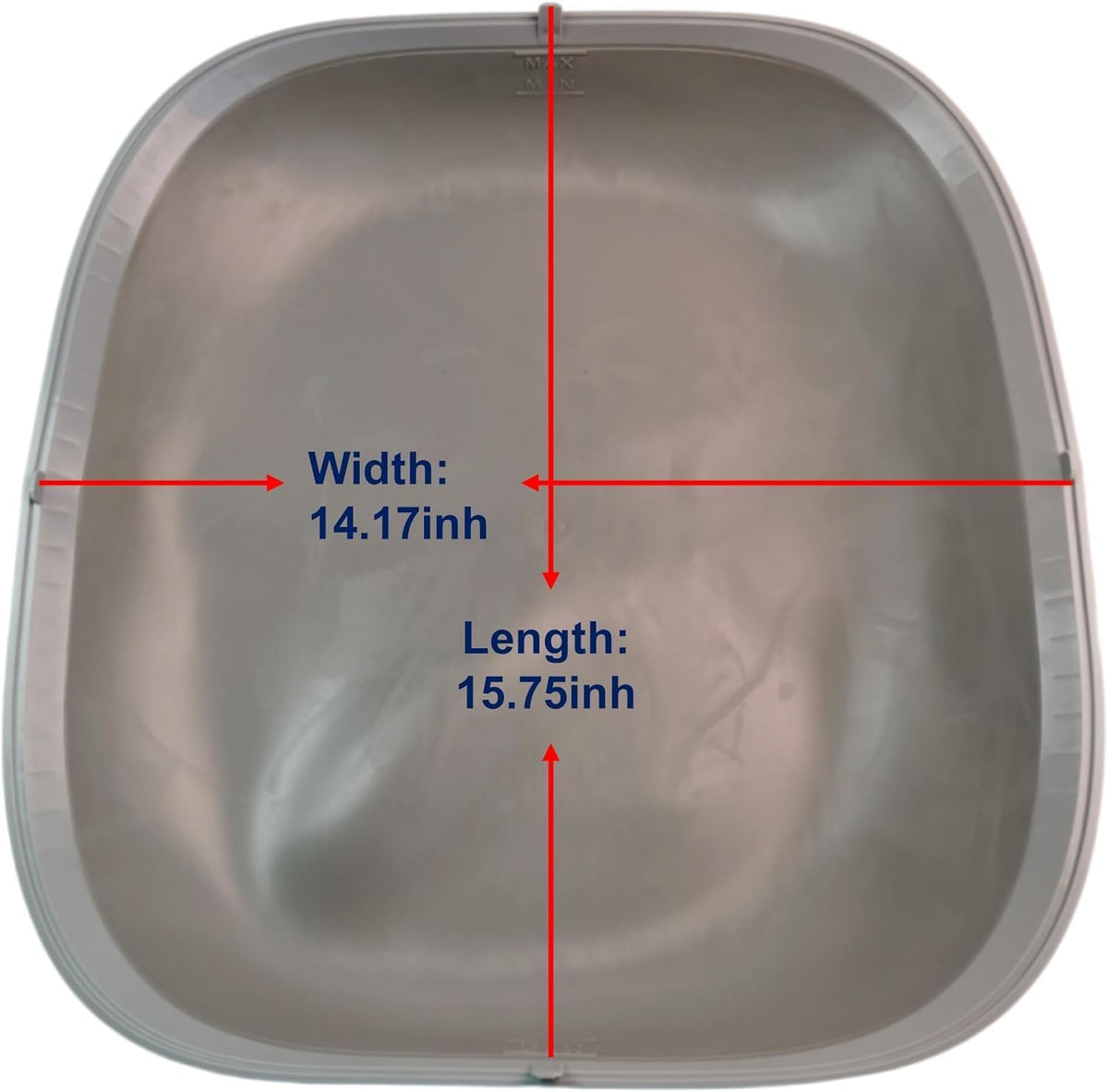 Cat Litter Box Silicon Pad Replacement, 1PAD+2Deodorizer