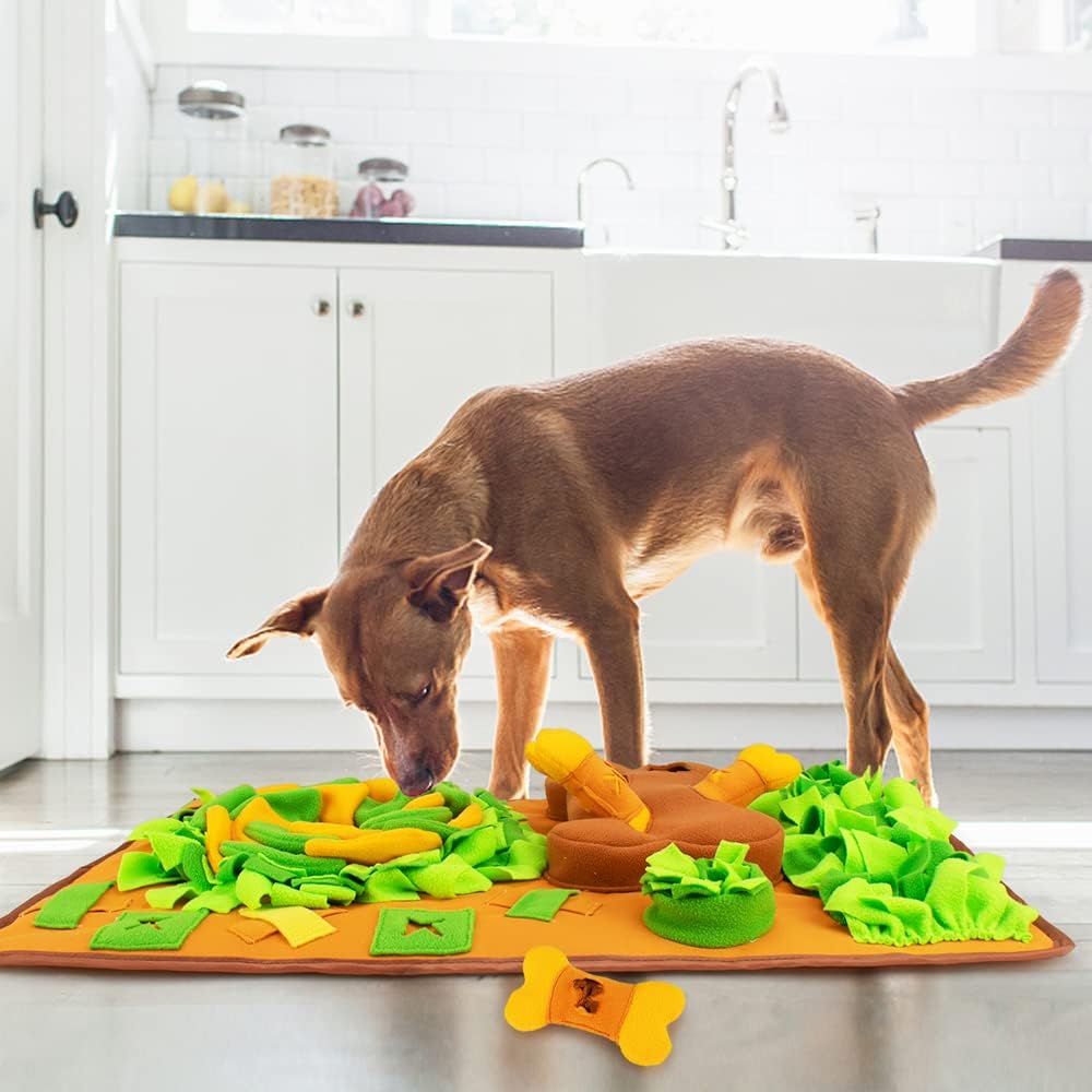 AWOOF Snuffle Mat Dog Enrichment Feeding Mat