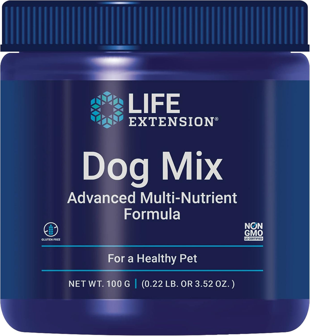 Life Extension Dog Mix, Dog Vitamins and Supplements, 60 Servings