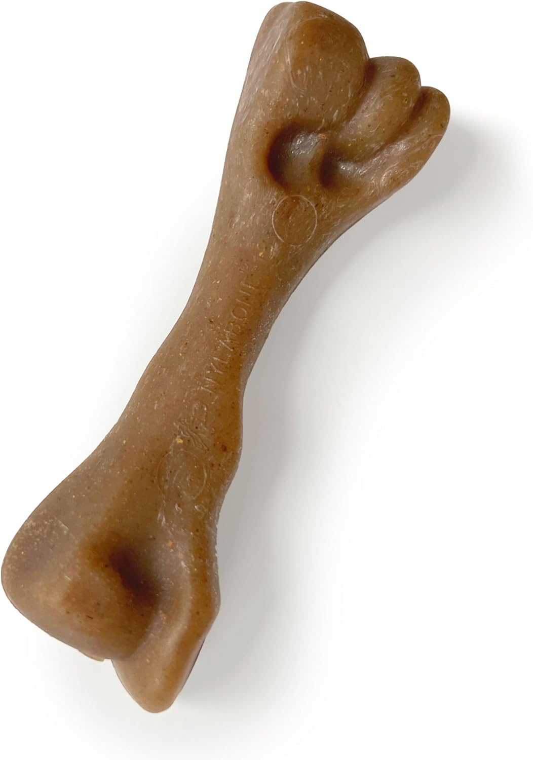 Nylabone Strong Chew Femur Bone Dog Toy Made with Real Bison & Venison