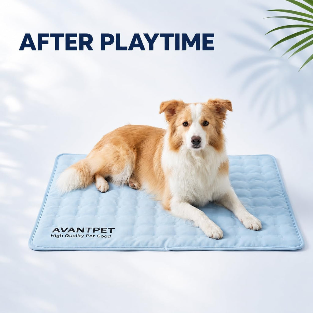 Non-Toxic Gel Cooling Mat for Dogs Medium 23.6x19.7 in, Candy Pink