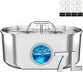 Cat Water Fountain Stainless Steel - 7L/236oz Cat Drinking Fountain