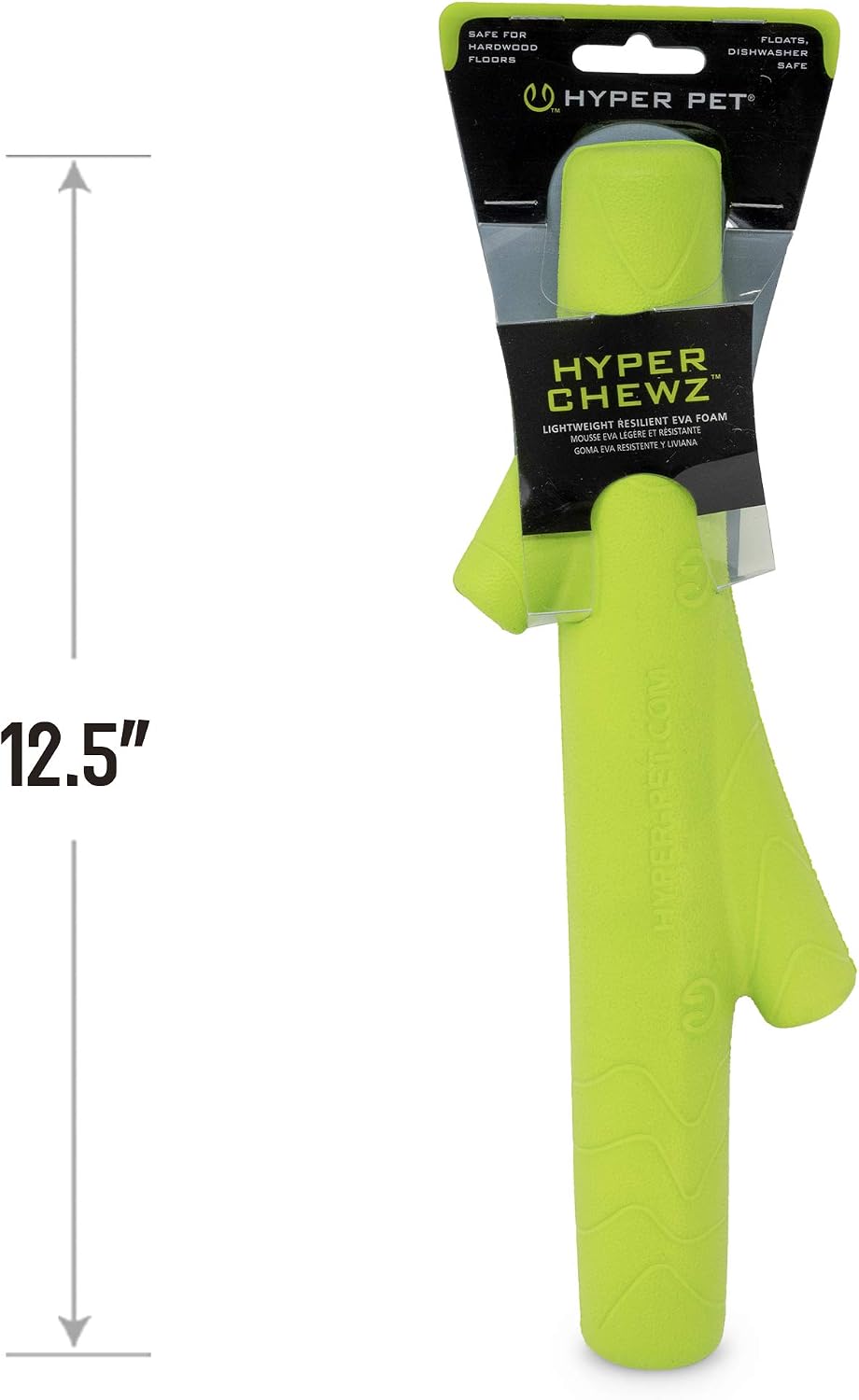 Hyper Pet Fetching Dog Toys - Throwing Stick Dog Toy Made With EVA Foam - Easy To Clean & Floats On Water | Easy to clean design for pool or beach days, buoyant and lightweight for all breeds, keeps pups splashing and retrieving