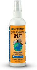 earthbath Vanilla & Almond 3-in-1 Dog Deodorizing Spray - 8 oz (1 Pack)