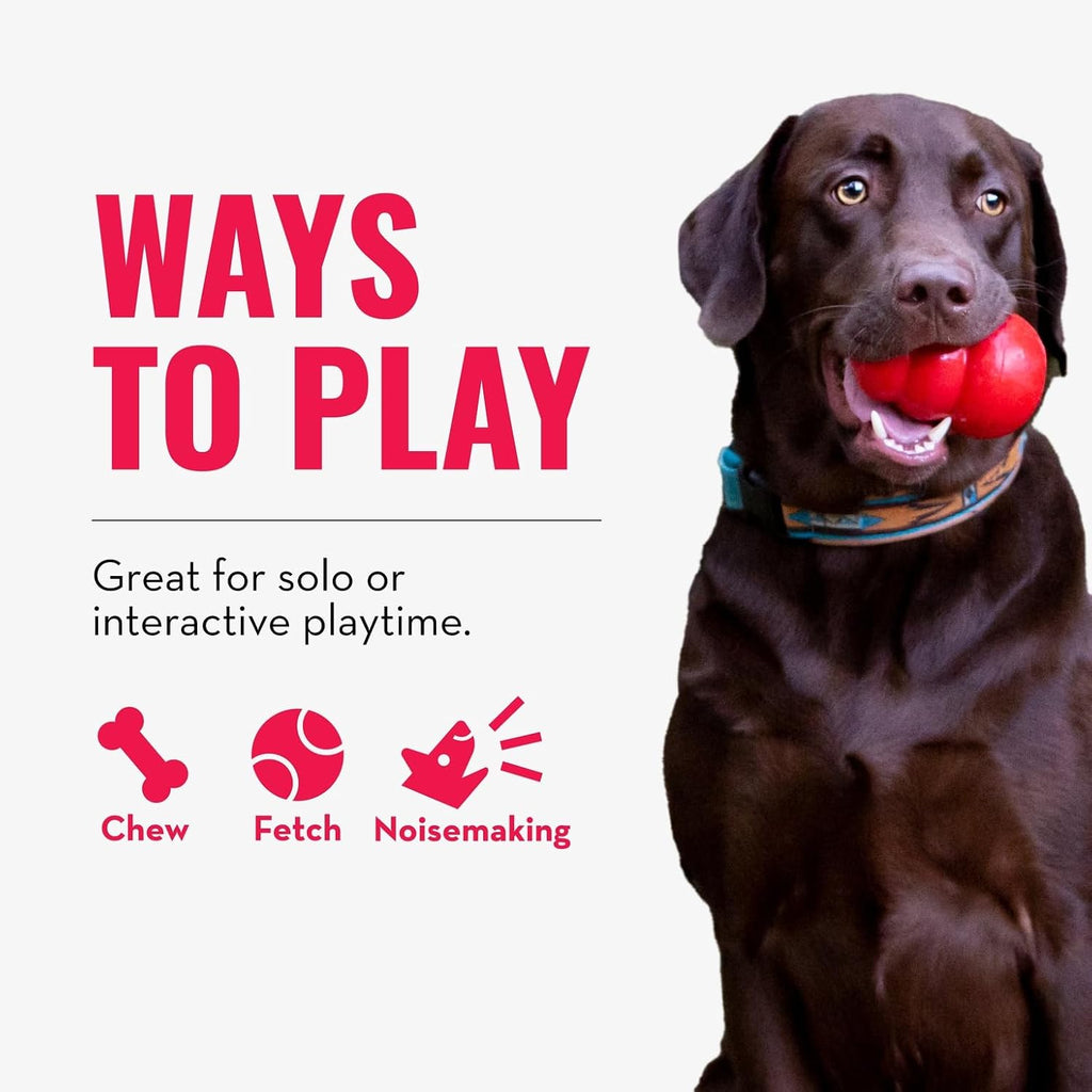 KONG Wubba Tug of War and Fetch Dog Toy, for XL Dogs | Indoor & Outdoor Toy for Puppy & Dog Playtime, Great for Tug of War & Fetch, Color Randomly Provided