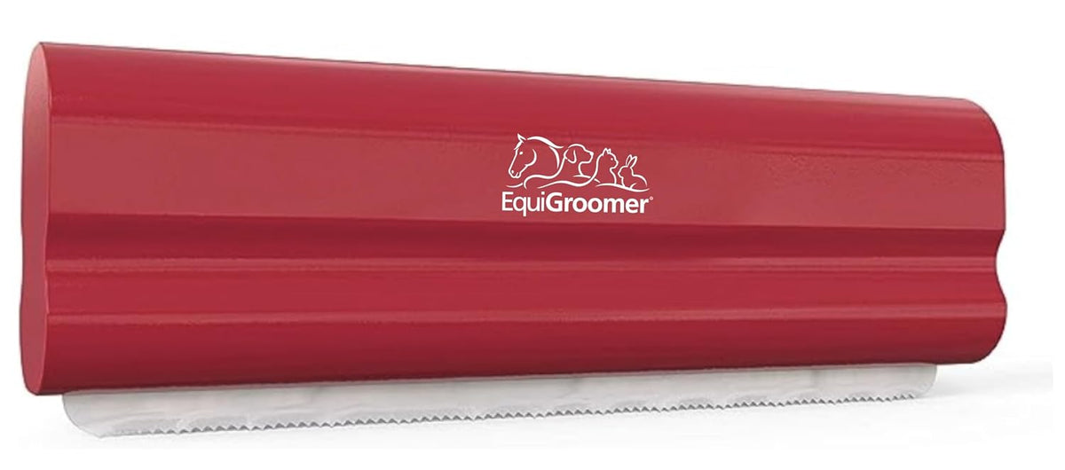EquiGroomer 5-Inch Undercoat Deshedding Brush for Dogs & Cats, Red