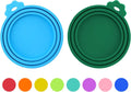 2 Pack Pet Food Can Covers, Silicone Can Lids for Dog & Cat Food