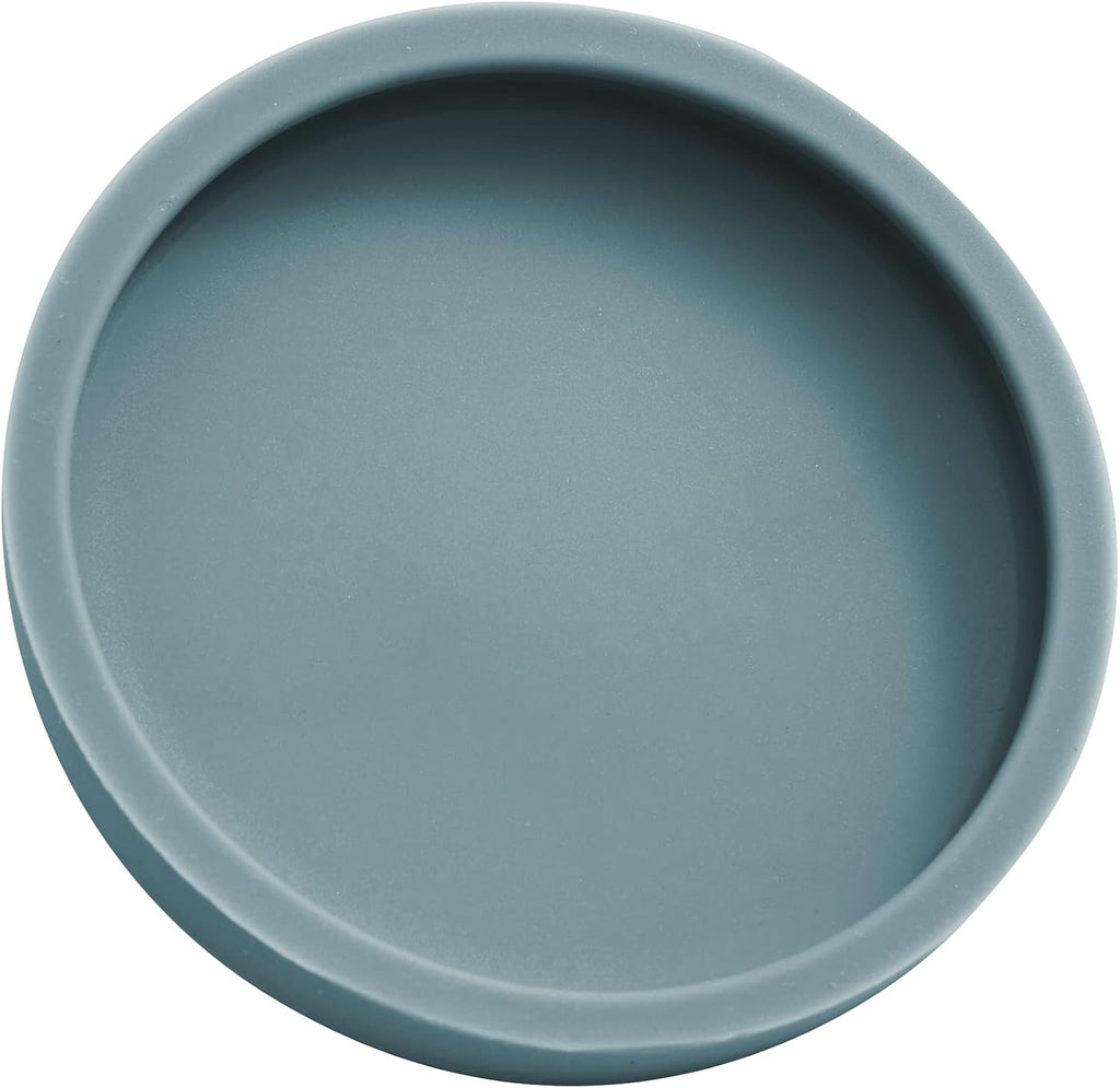 OHMO Cat Food Can Lids for 3oz Small Pet Cans, 2pcs, Light Blue | BPA-Free Silicone Can Cover, 2.5oz, Flexible&Durable, Reusable, Secure Seal, Easy to Clean, Keep Opened Meals Fresh