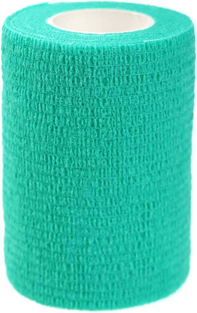 Self Adhesive Bandage Wrap Animal Cohesive Bandage Self Adherent Wrap First Aid Tape for Dogs Cats Horses Birds & Wrist Healing Ankle Sprain Swelling