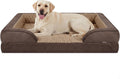 INVENHO Jumbo Orthopedic Dog Bed for Extra Large Dogs, Waterproof, Egg-Crate Foam Dog Couch Bed with Washable Removable Cover, Waterproof Lining and Nonskid Bottom