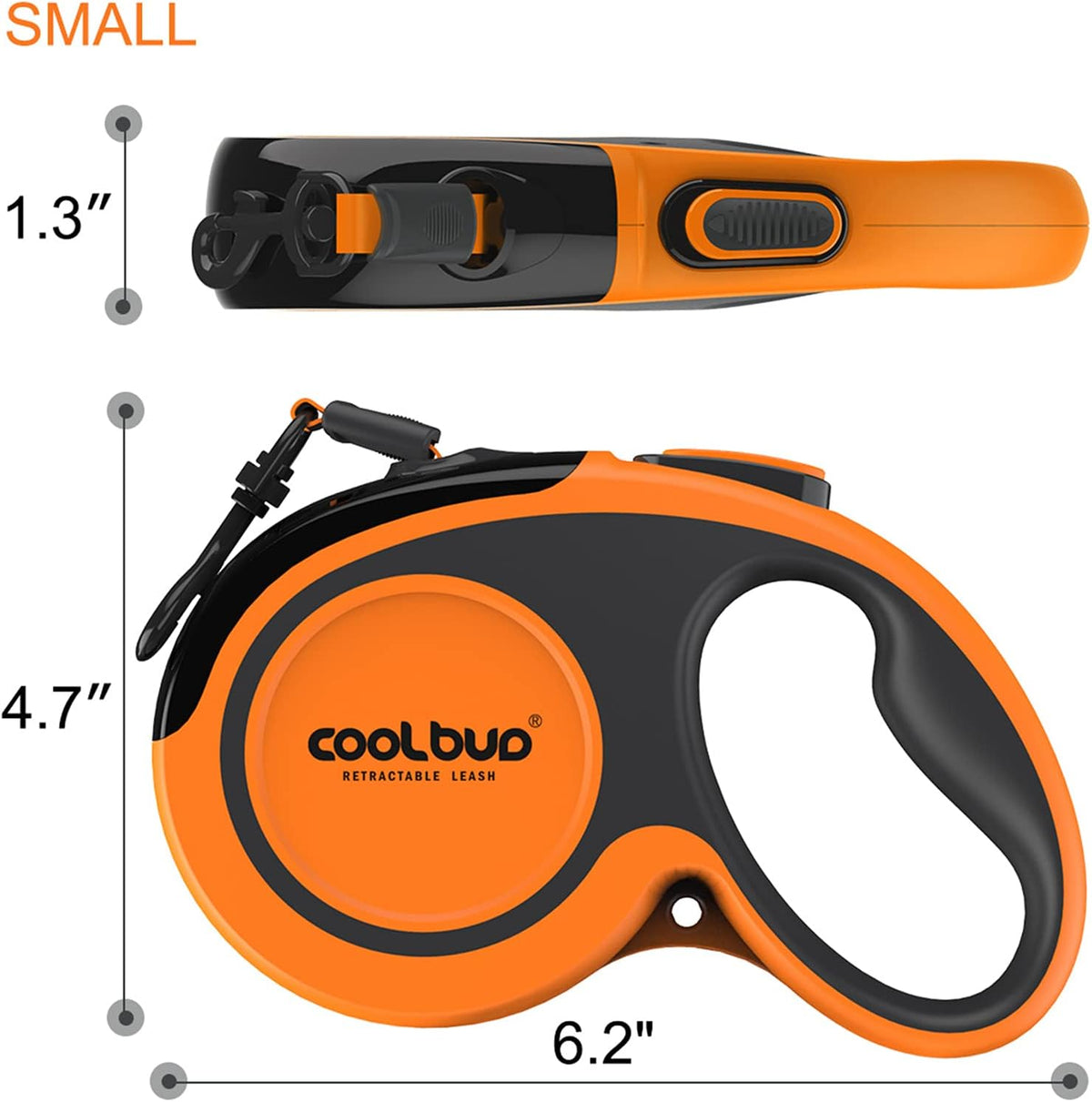 Retractable Dog Leash 360°Tangle-Free 16ft Heavy Duty Pet Walking Leash