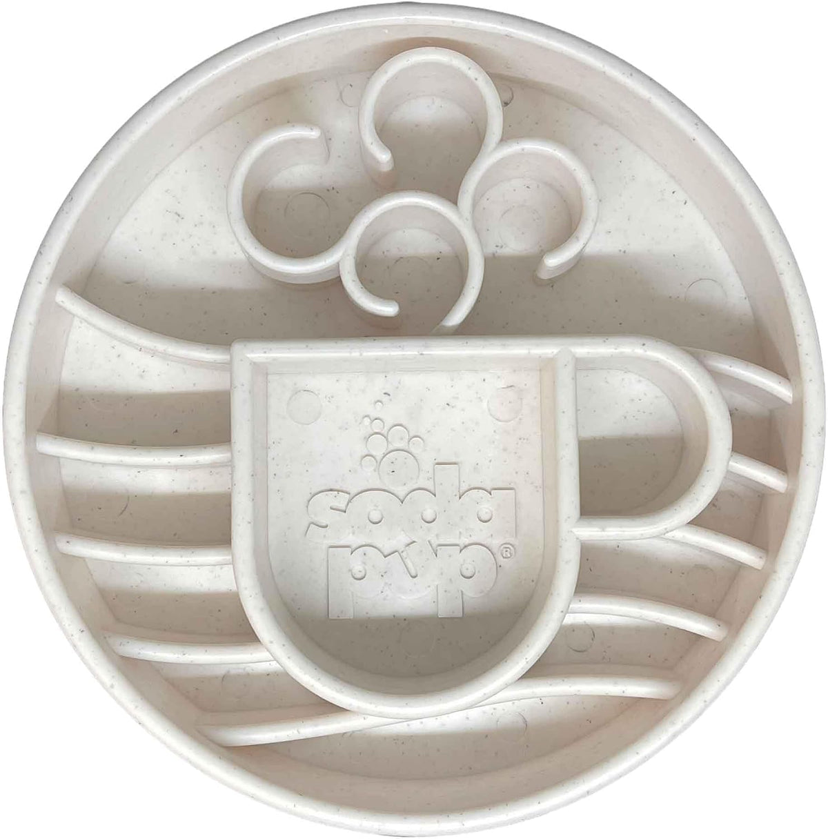 SodaPup Java Enrichment Bowl – Durable Enrichment Feeder Made in USA from Non-Toxic, Pet-Safe, Food Safe Material for Mental Stimulation, Slowing Down Eating, Healthy Digestion, & More