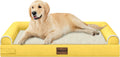 NANUYA Orthopedic Dog Bed for Large Dogs, 36 x 27 Inch, Ginger
